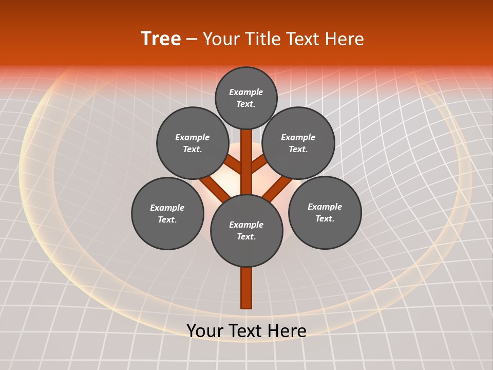 Wave Gravity Sun PowerPoint Template