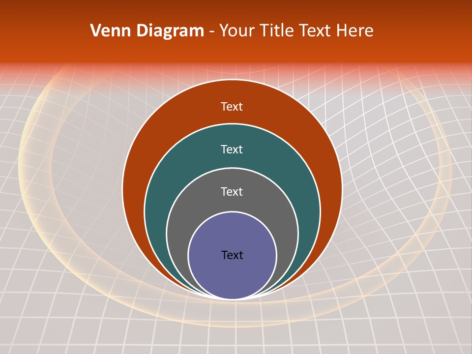 Wave Gravity Sun PowerPoint Template