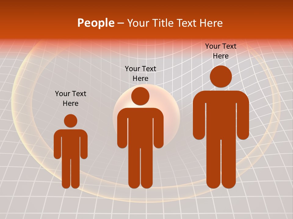 Wave Gravity Sun PowerPoint Template