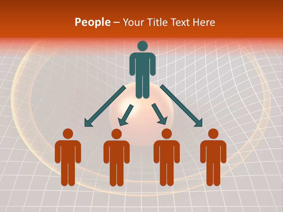 Wave Gravity Sun PowerPoint Template