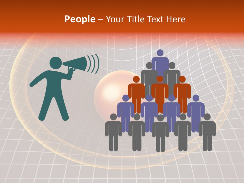 Wave Gravity Sun PowerPoint Template