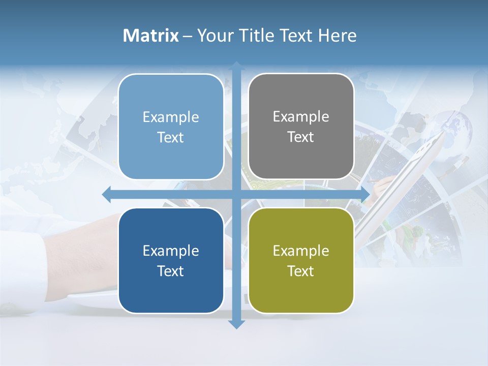 Click Connection Simple PowerPoint Template