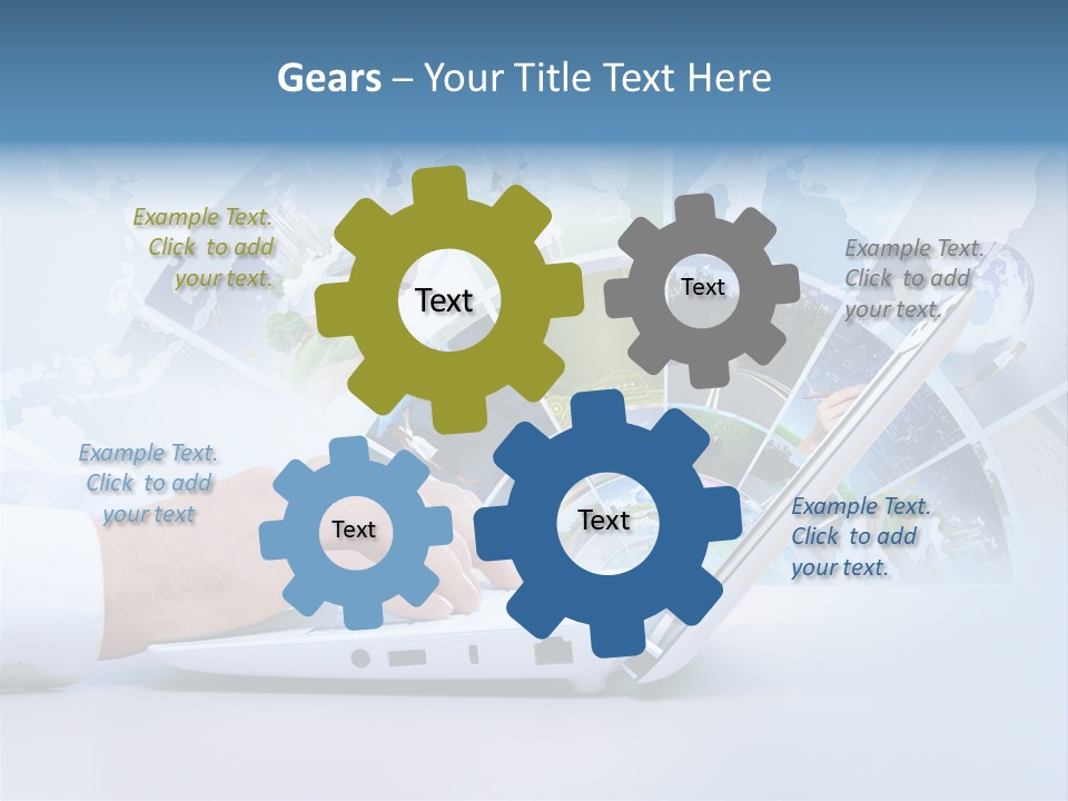 Click Connection Simple PowerPoint Template