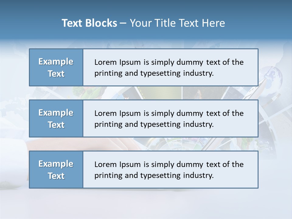 Click Connection Simple PowerPoint Template