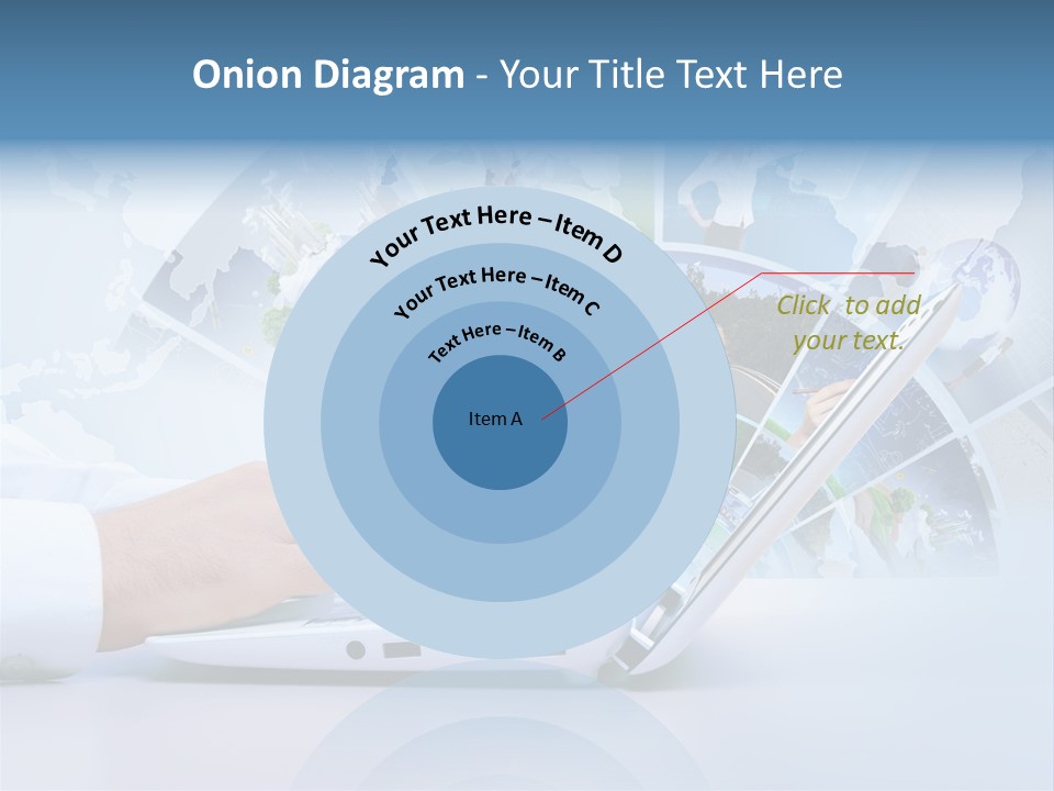 Click Connection Simple PowerPoint Template