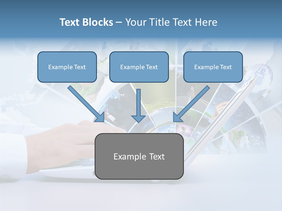 Click Connection Simple PowerPoint Template