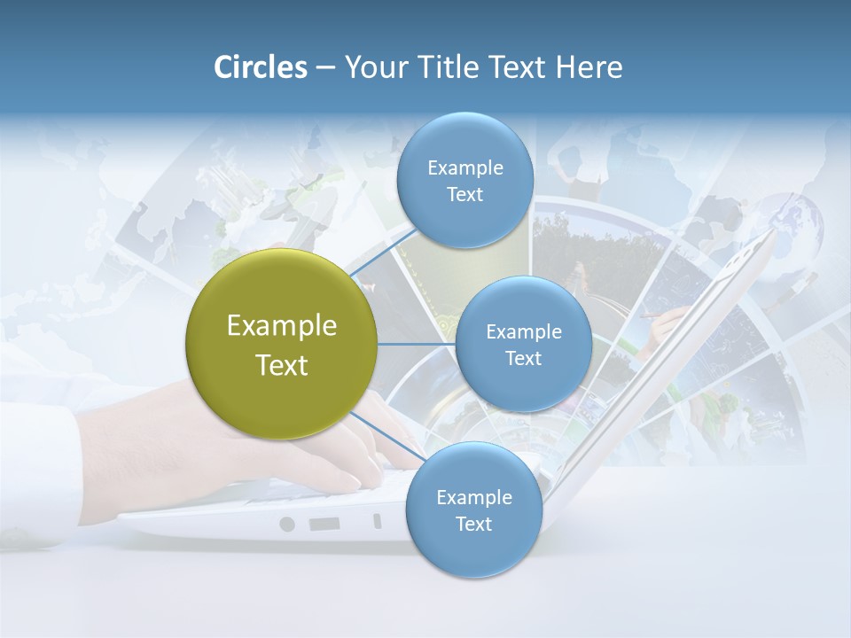 Click Connection Simple PowerPoint Template