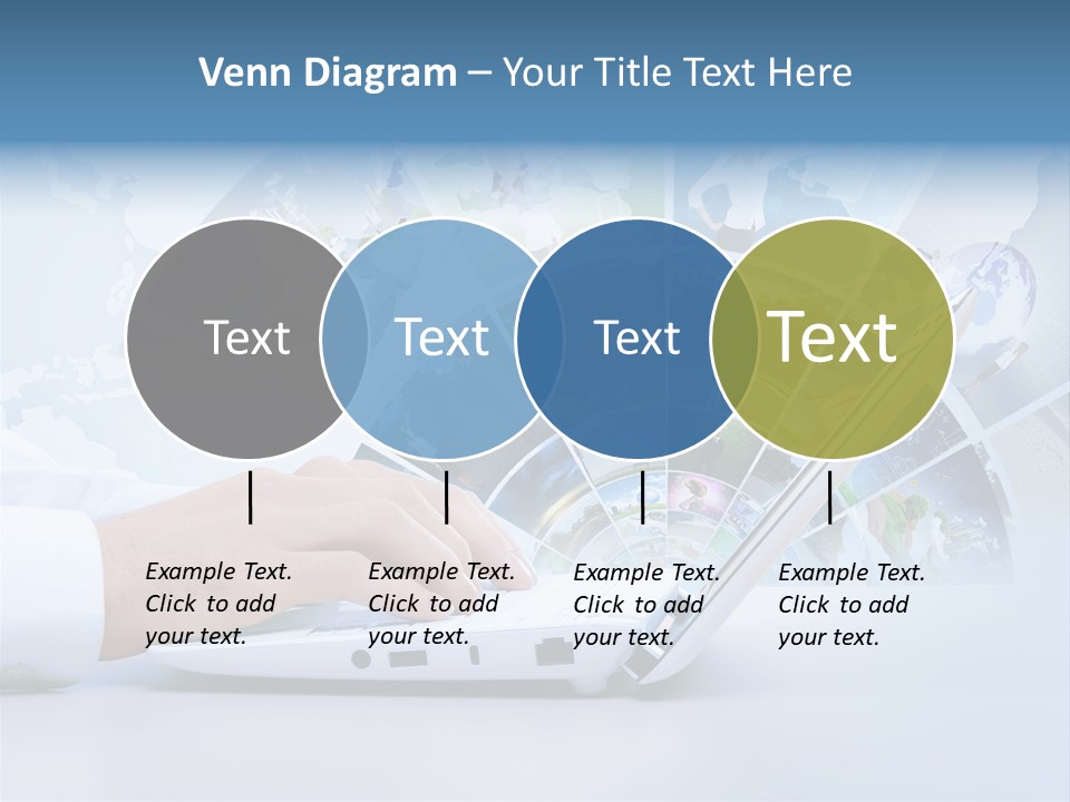 Click Connection Simple PowerPoint Template