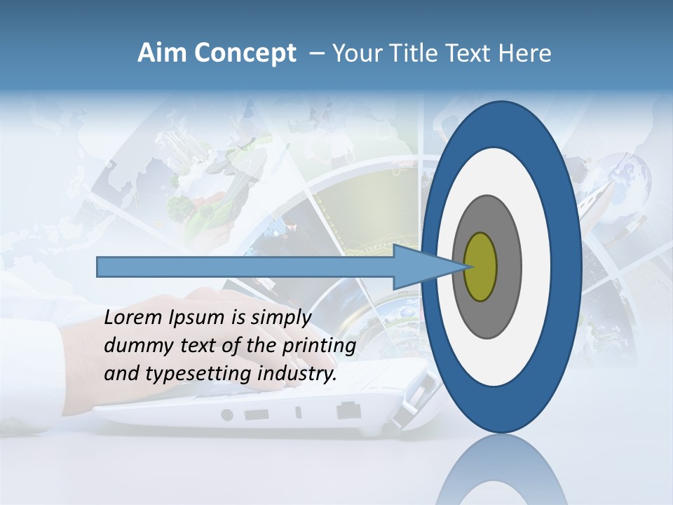 Click Connection Simple PowerPoint Template