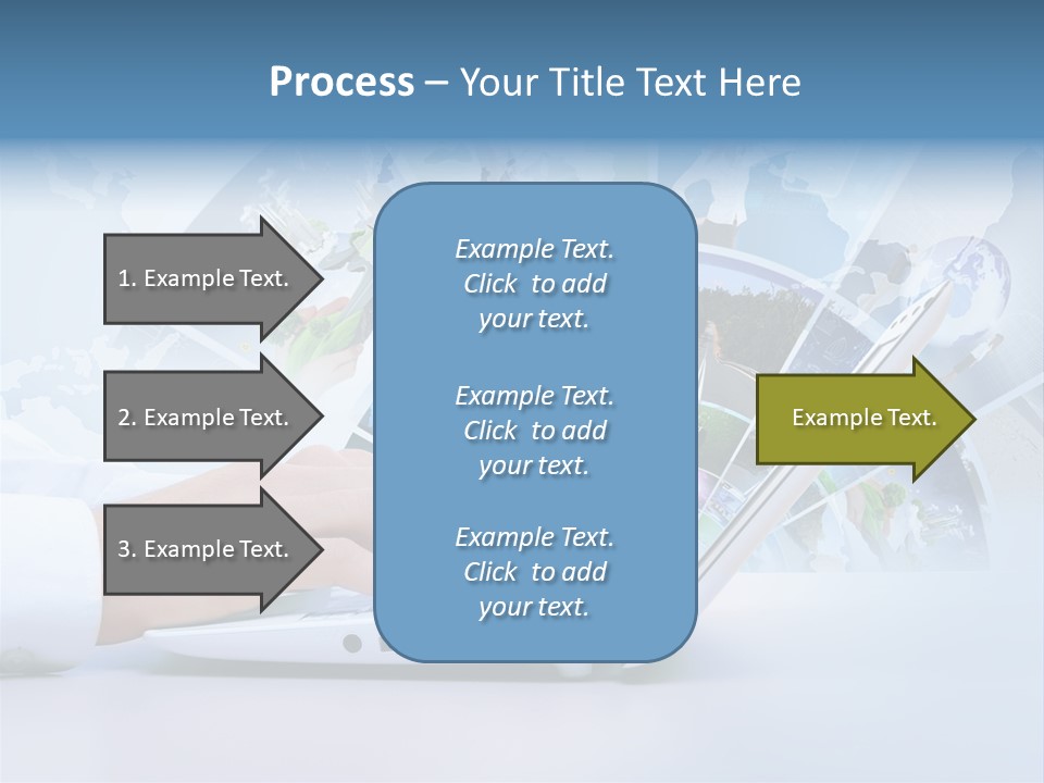 Click Connection Simple PowerPoint Template