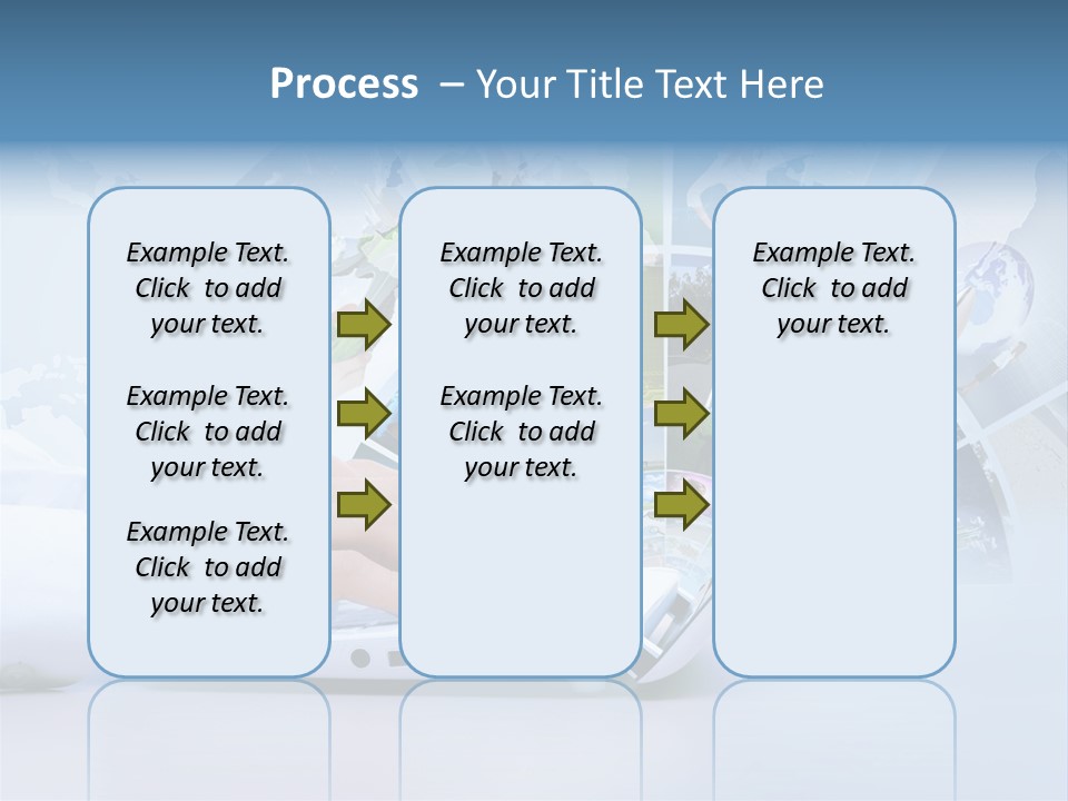 Click Connection Simple PowerPoint Template
