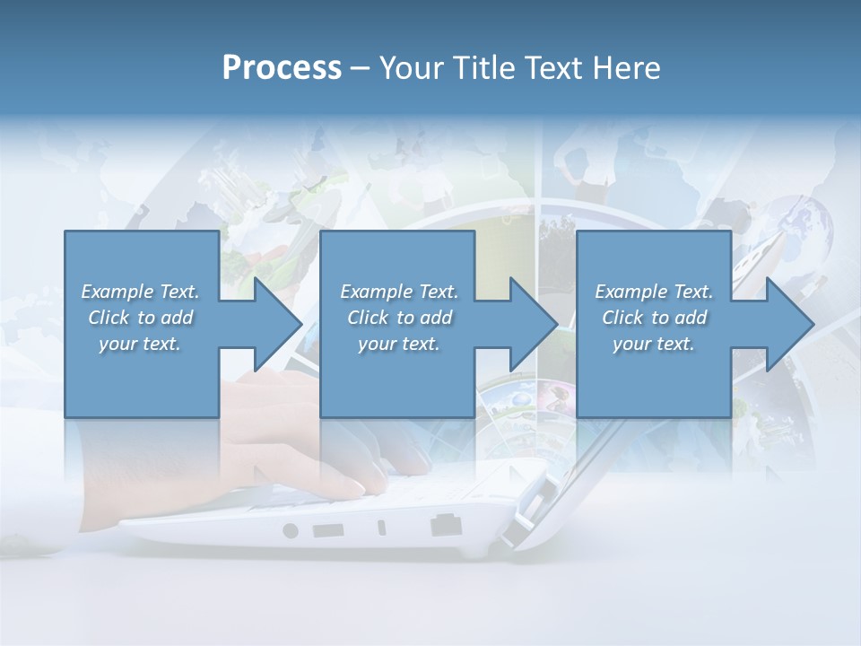Click Connection Simple PowerPoint Template