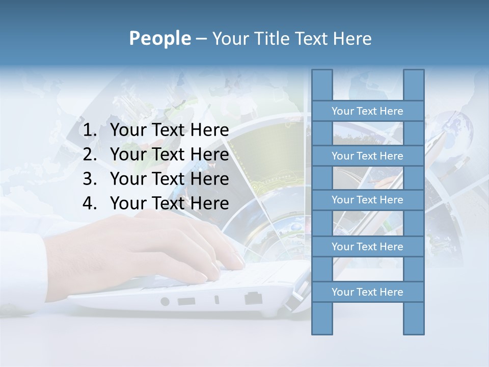 Click Connection Simple PowerPoint Template