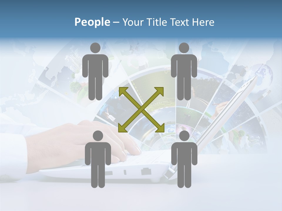 Click Connection Simple PowerPoint Template