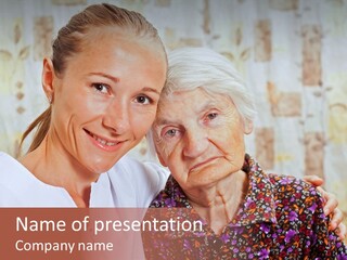 Young Sick Disease PowerPoint Template