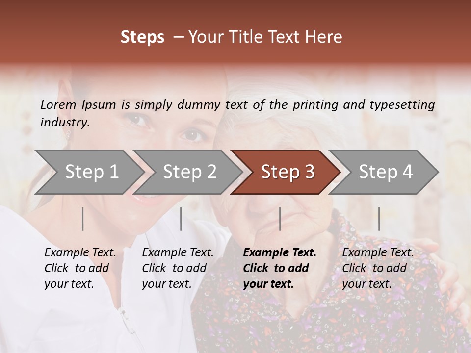 Young Sick Disease PowerPoint Template