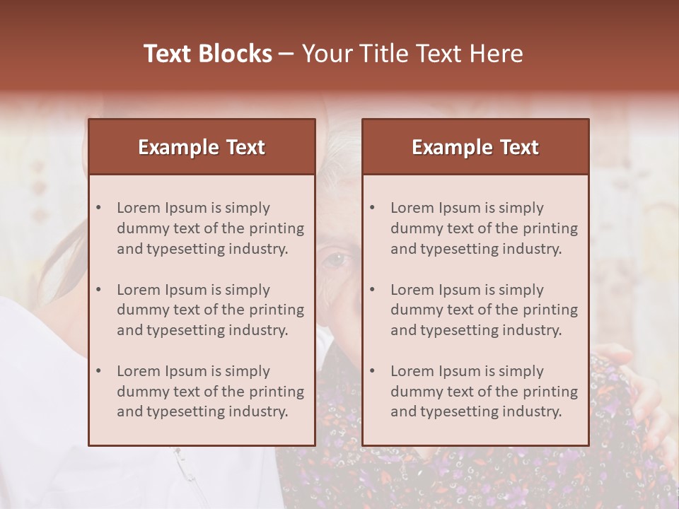 Young Sick Disease PowerPoint Template