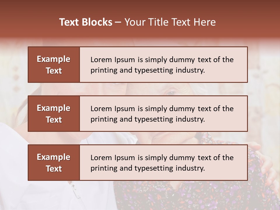 Young Sick Disease PowerPoint Template