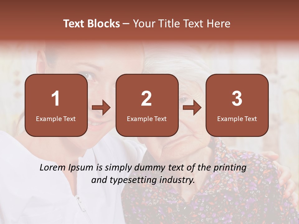 Young Sick Disease PowerPoint Template