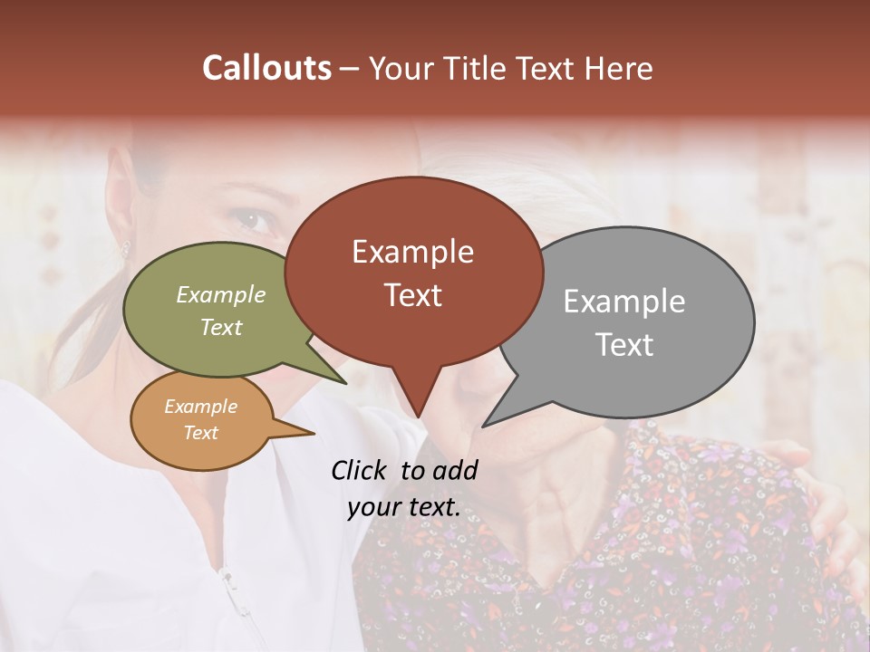 Young Sick Disease PowerPoint Template