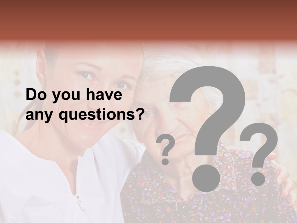 Young Sick Disease PowerPoint Template