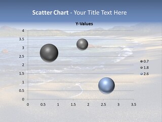 Trees Shore Landscape PowerPoint Template