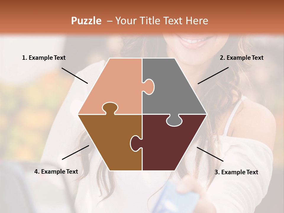 Marketplace Economy Shopper PowerPoint Template