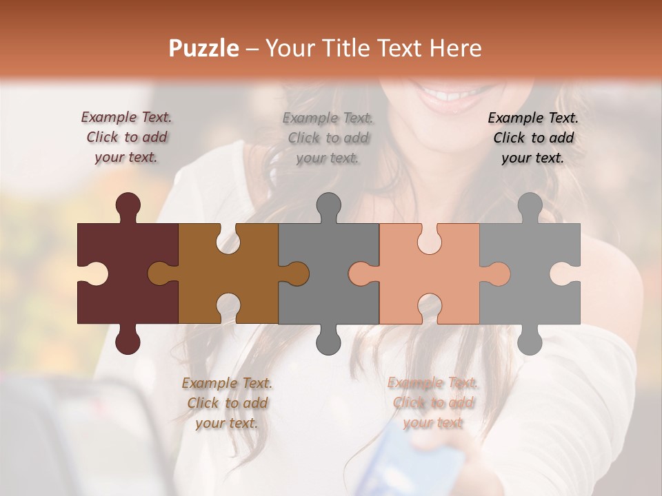 Marketplace Economy Shopper PowerPoint Template