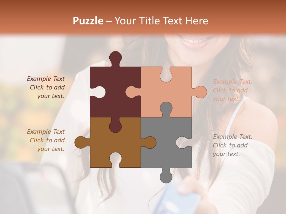 Marketplace Economy Shopper PowerPoint Template