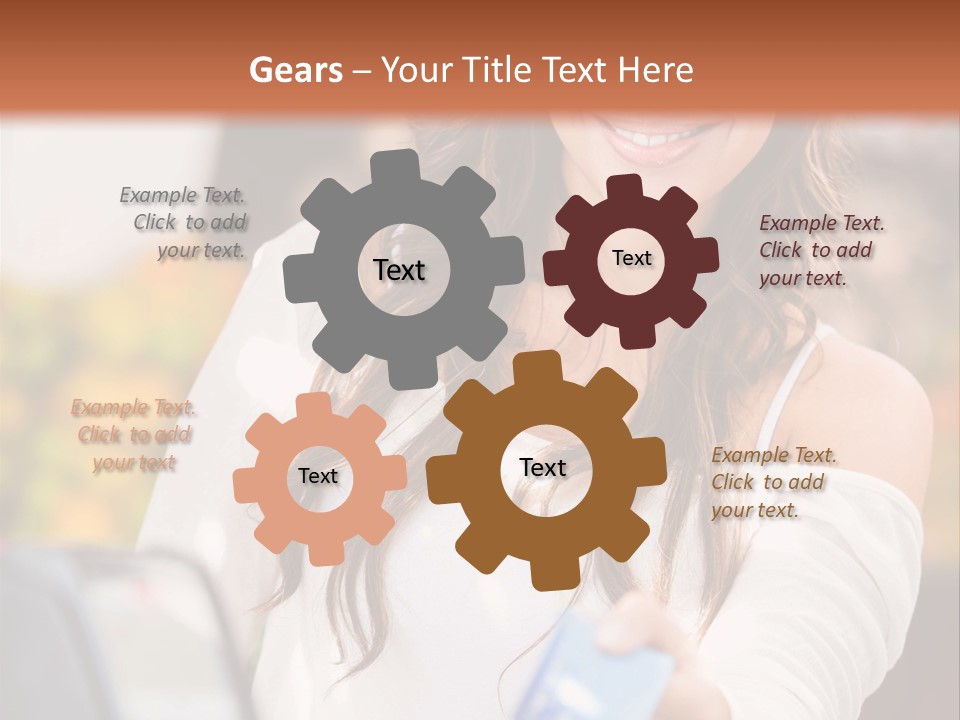 Marketplace Economy Shopper PowerPoint Template