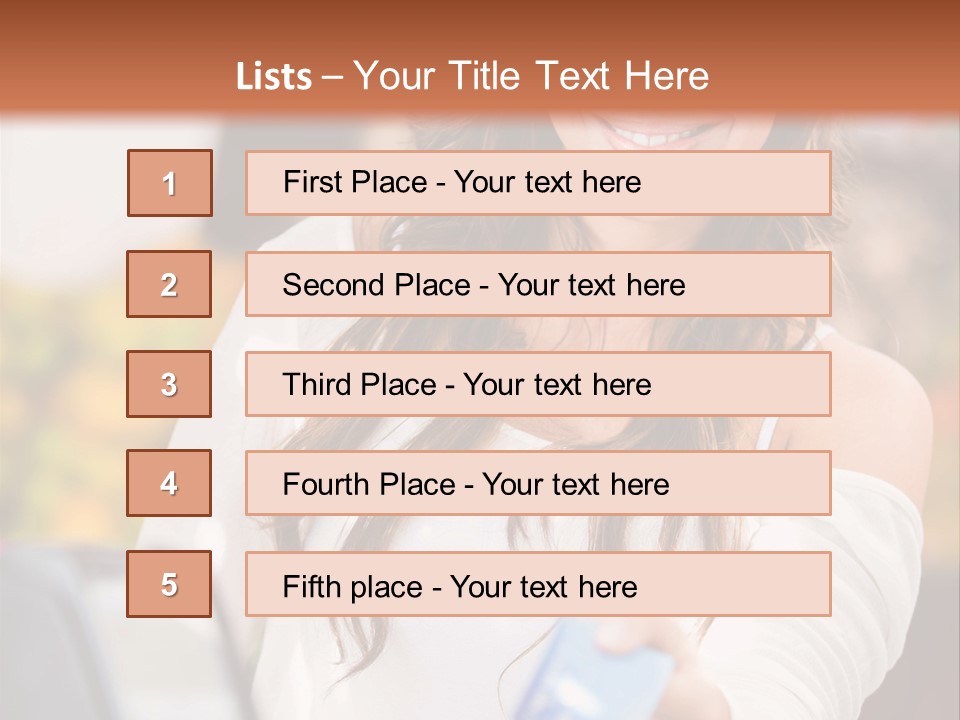 Marketplace Economy Shopper PowerPoint Template