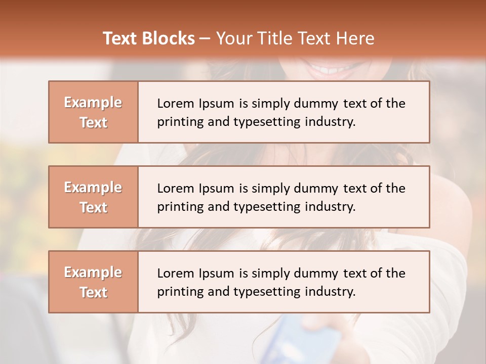 Marketplace Economy Shopper PowerPoint Template