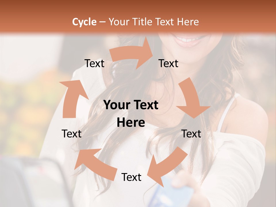 Marketplace Economy Shopper PowerPoint Template