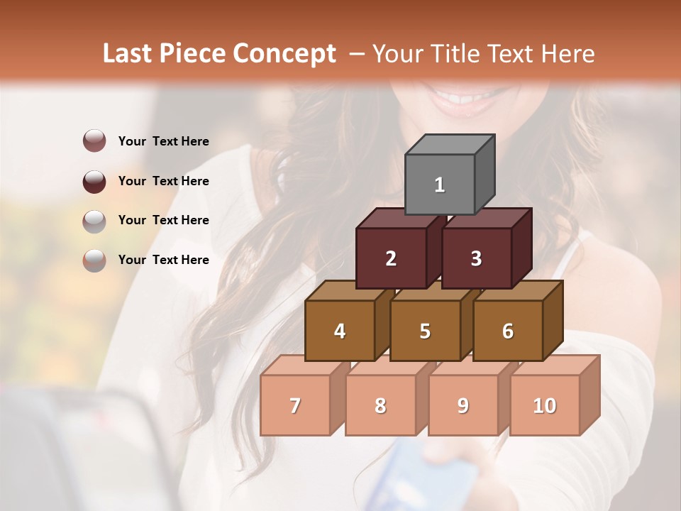 Marketplace Economy Shopper PowerPoint Template