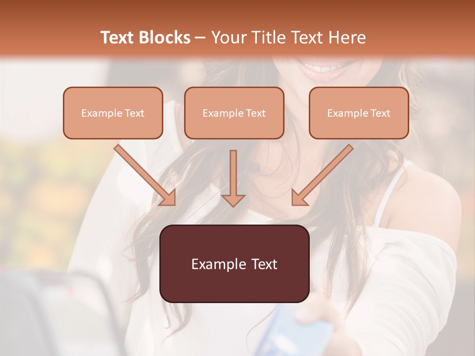 Marketplace Economy Shopper PowerPoint Template