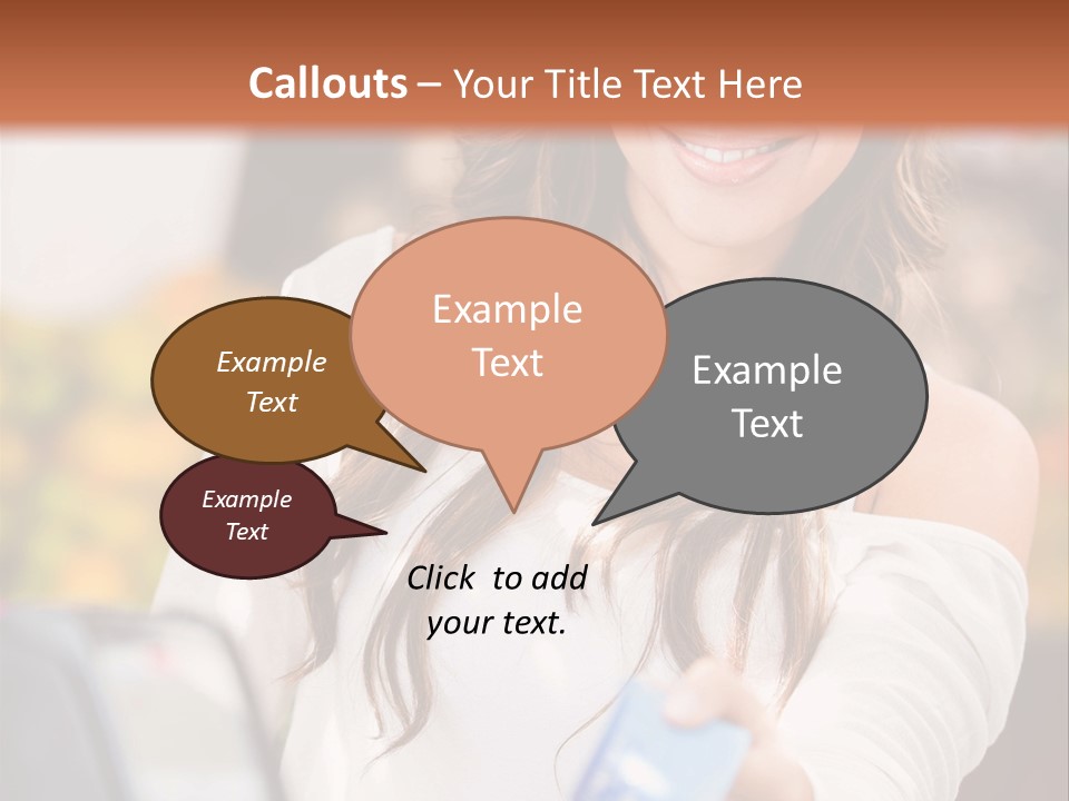 Marketplace Economy Shopper PowerPoint Template
