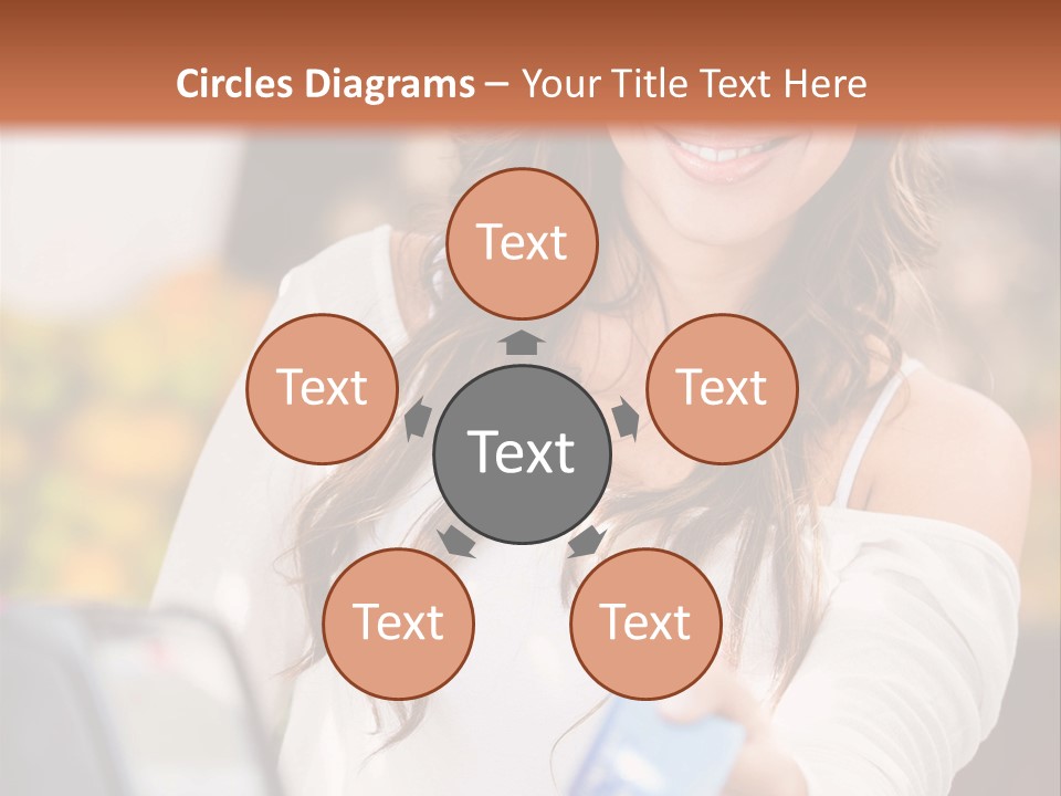 Marketplace Economy Shopper PowerPoint Template