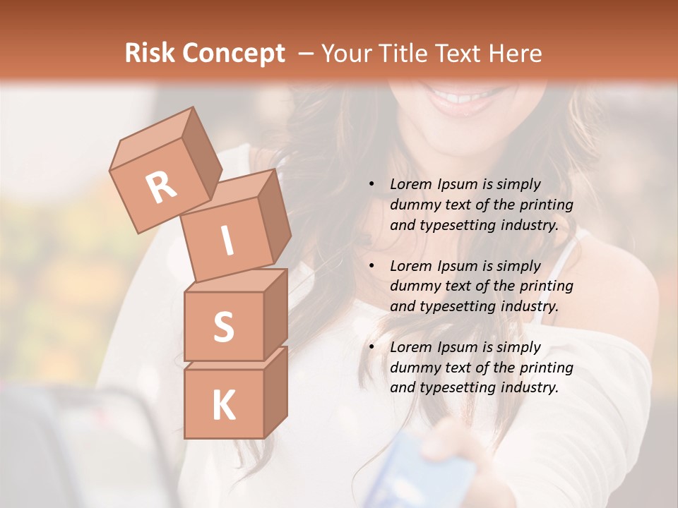 Marketplace Economy Shopper PowerPoint Template