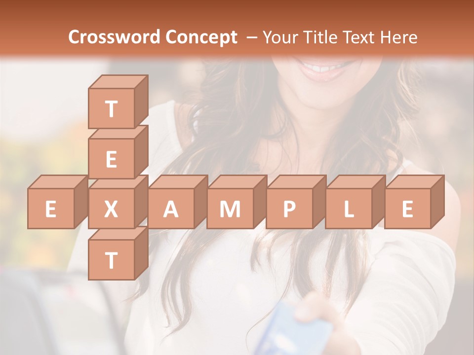 Marketplace Economy Shopper PowerPoint Template
