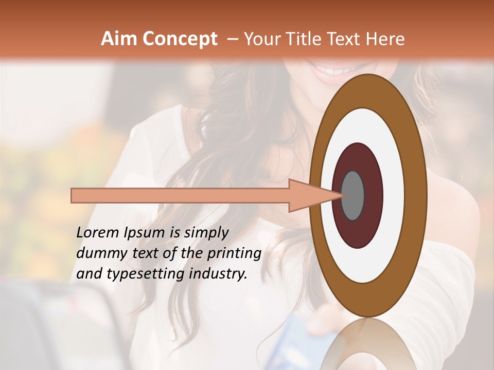 Marketplace Economy Shopper PowerPoint Template