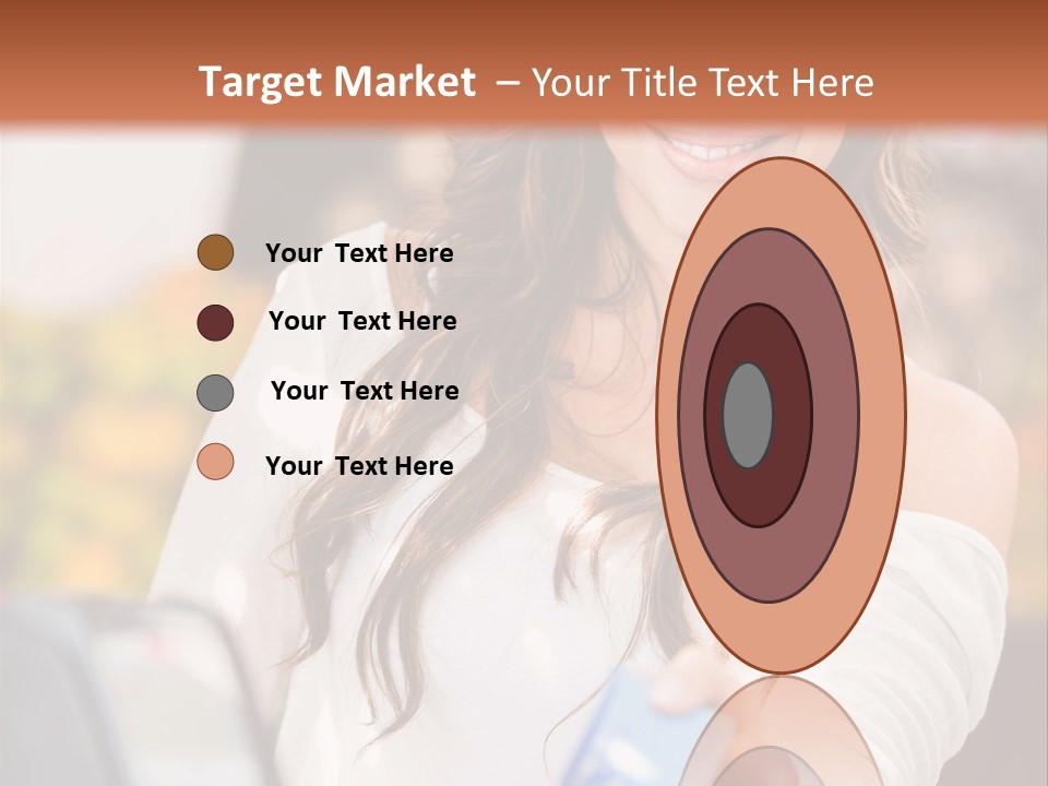 Marketplace Economy Shopper PowerPoint Template