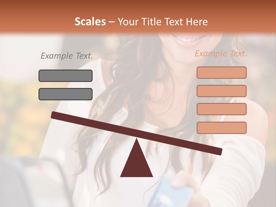 Marketplace Economy Shopper PowerPoint Template