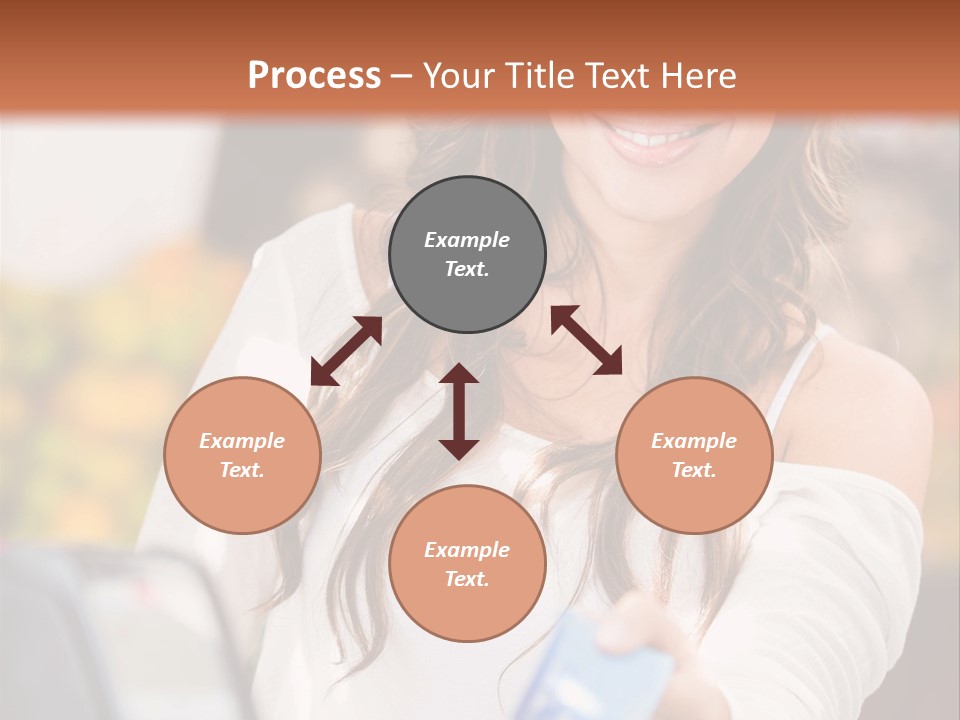 Marketplace Economy Shopper PowerPoint Template