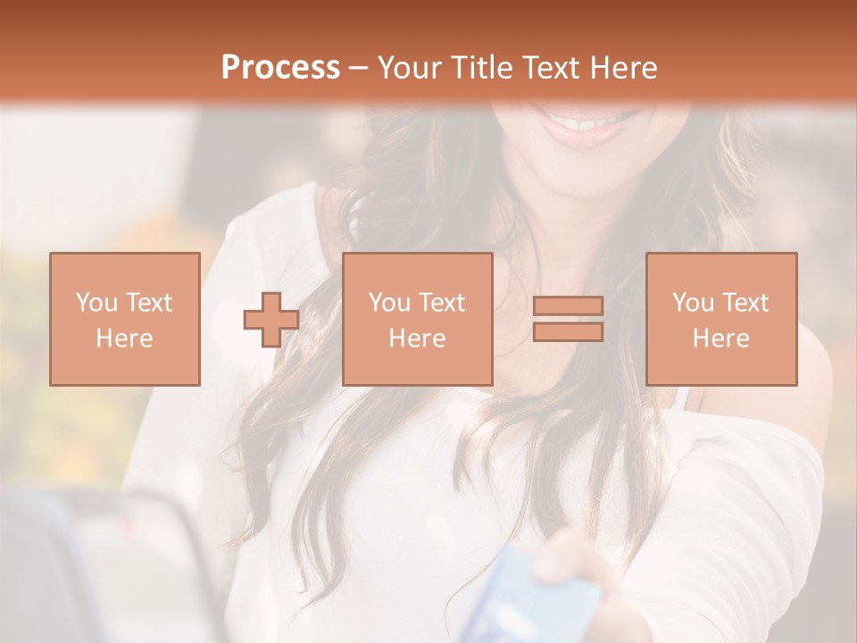 Marketplace Economy Shopper PowerPoint Template