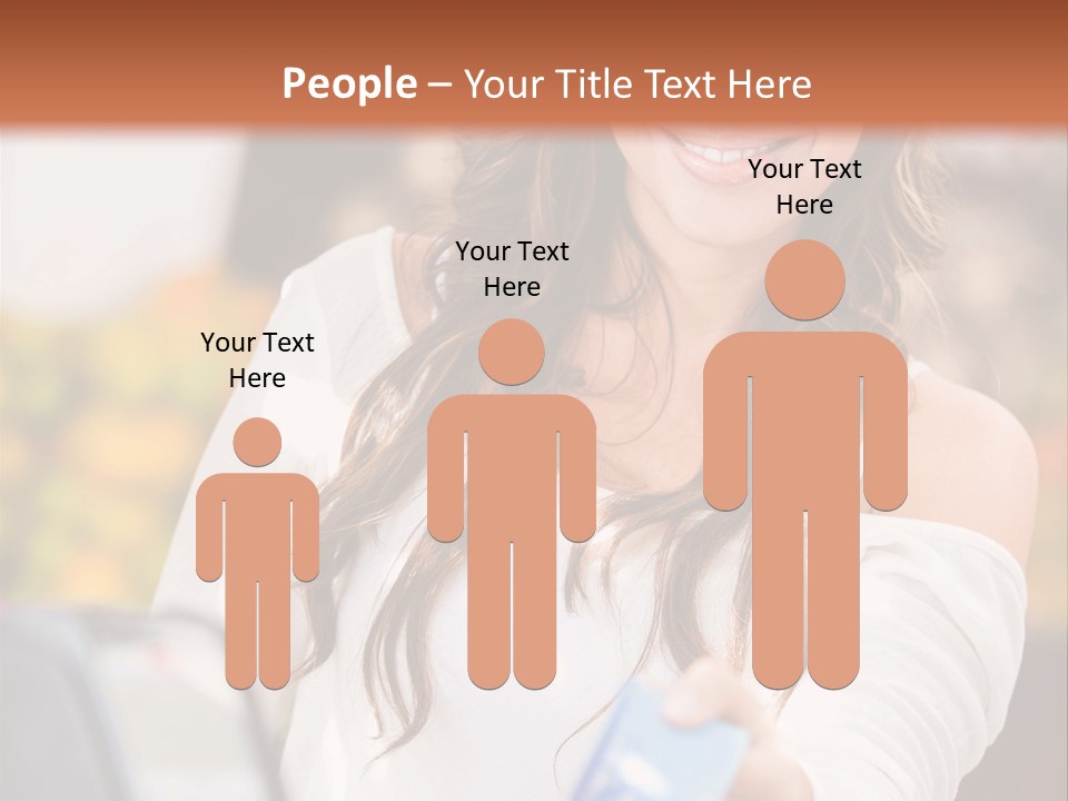 Marketplace Economy Shopper PowerPoint Template