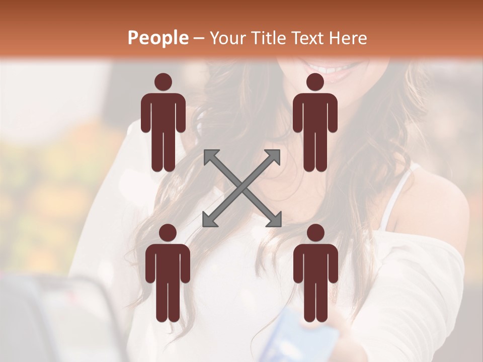 Marketplace Economy Shopper PowerPoint Template