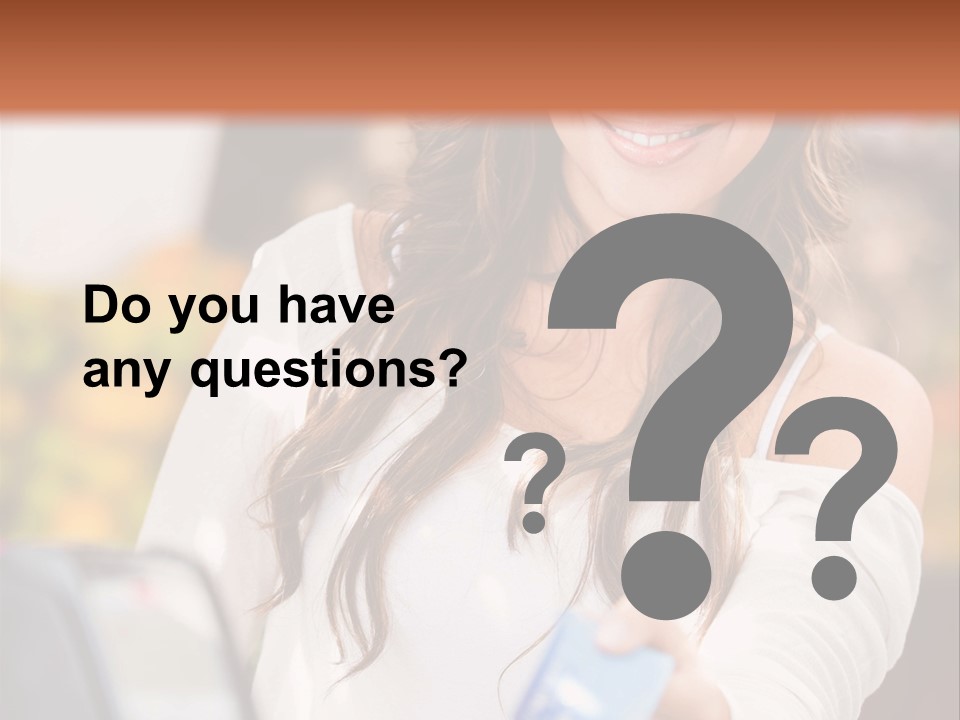 Marketplace Economy Shopper PowerPoint Template