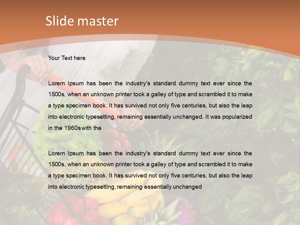 Store Retail Shop PowerPoint Template