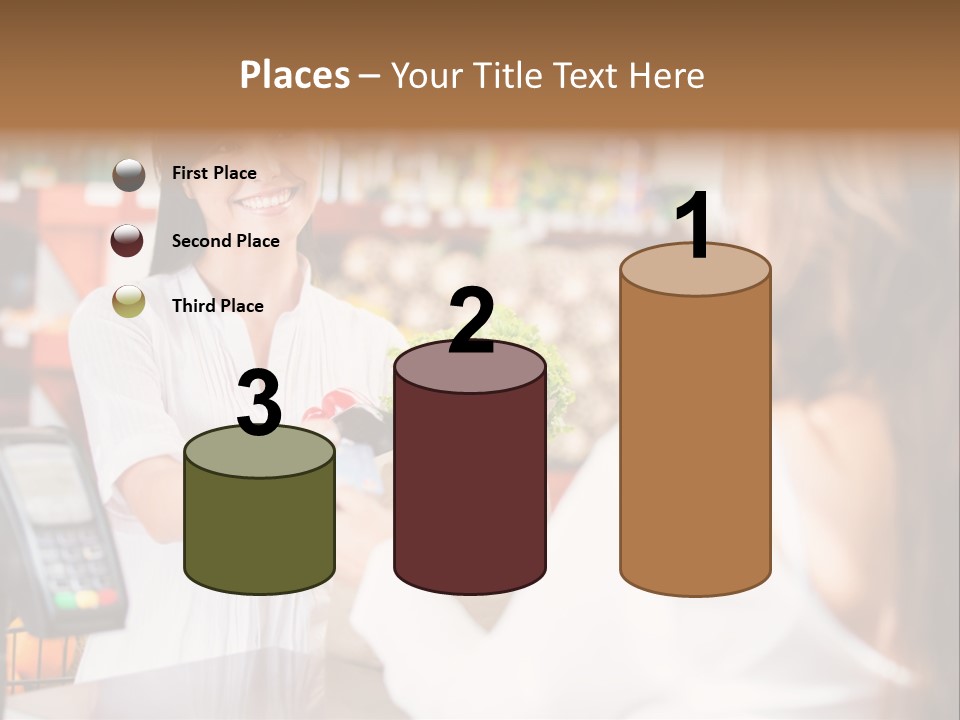 Supermarket Store Casual PowerPoint Template
