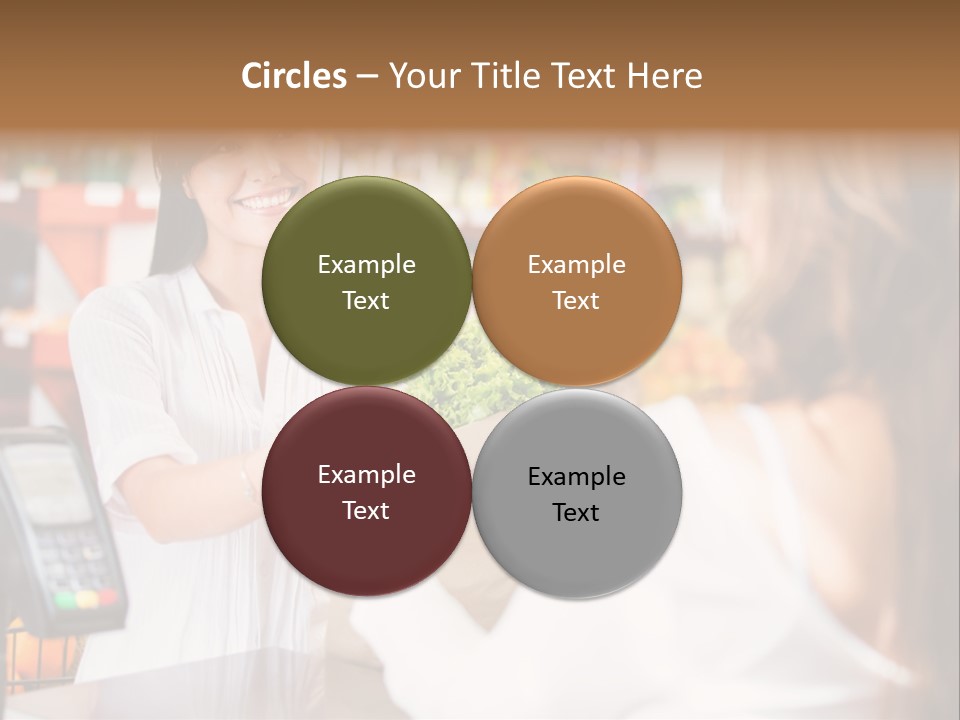 Supermarket Store Casual PowerPoint Template